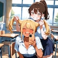 ツインテの黒ギャル 2枚目