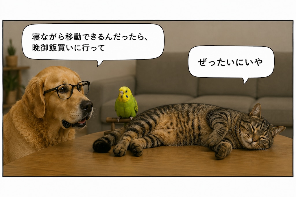 いぬとねこといんこ