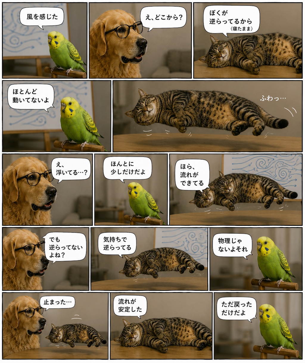 いぬとねこといんこ
