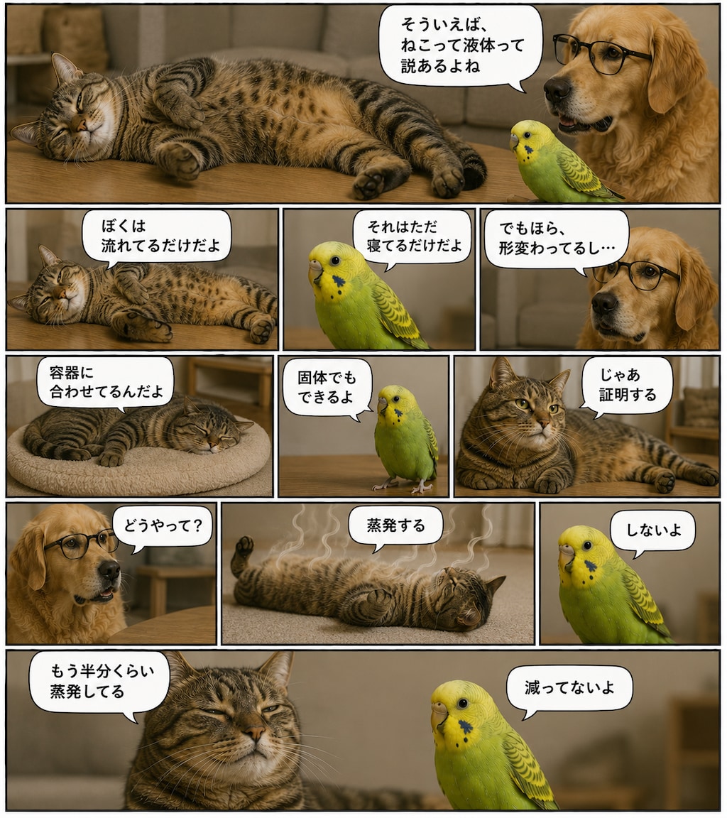いぬとねこといんこ