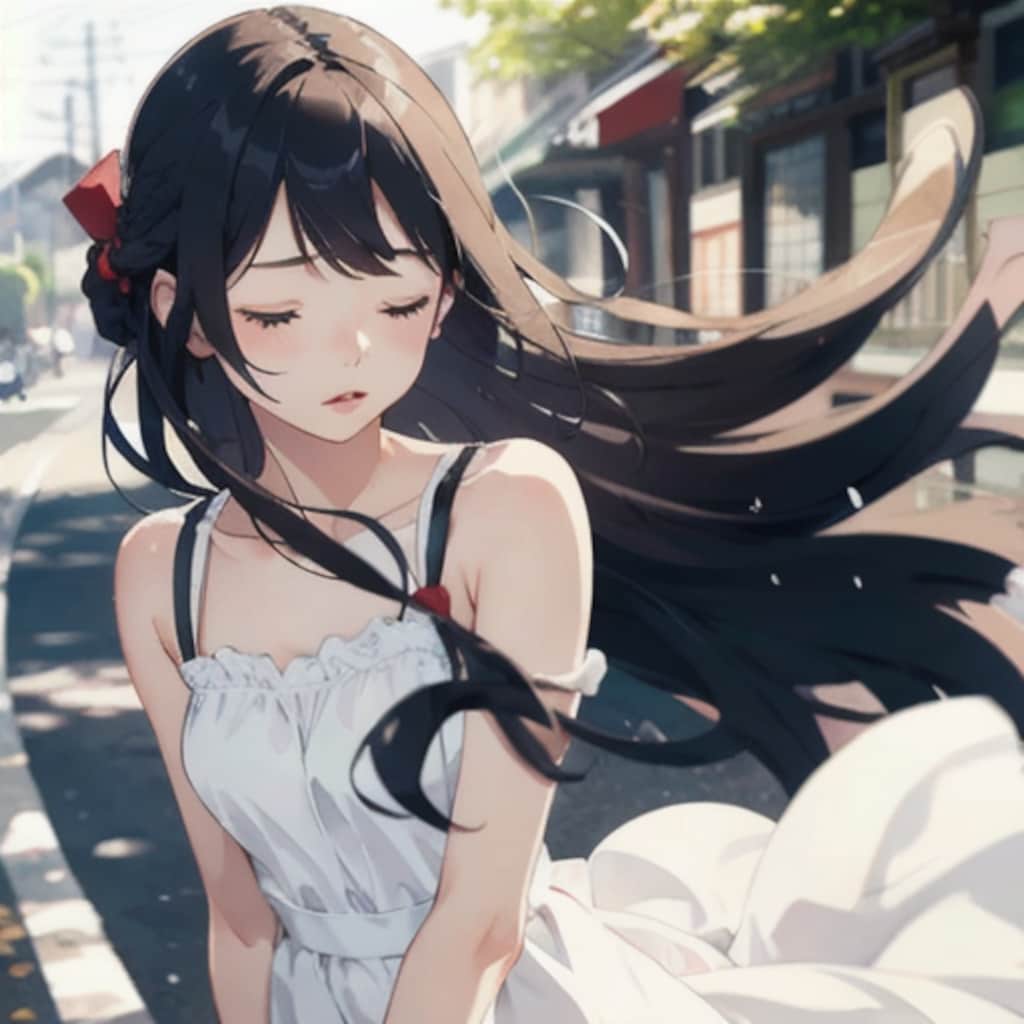 美髪少女