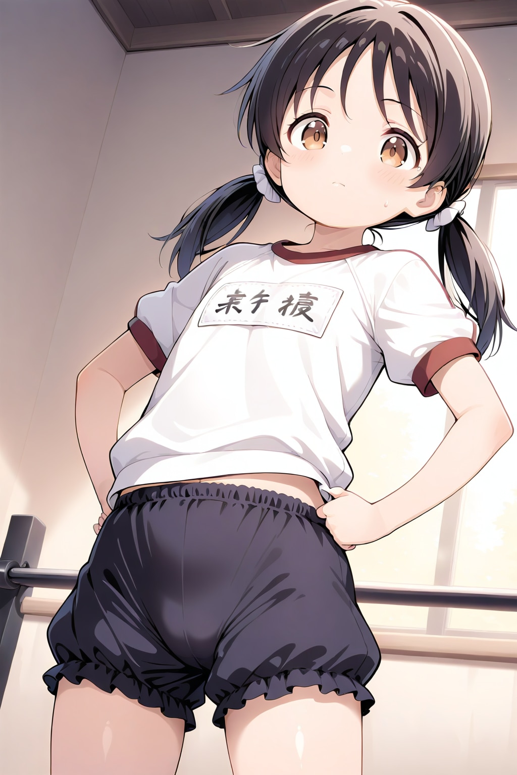 体操服美少女