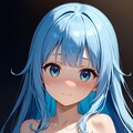 月明かりに照らされた谷間 2枚目