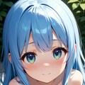 月明かりに照らされた谷間 3枚目
