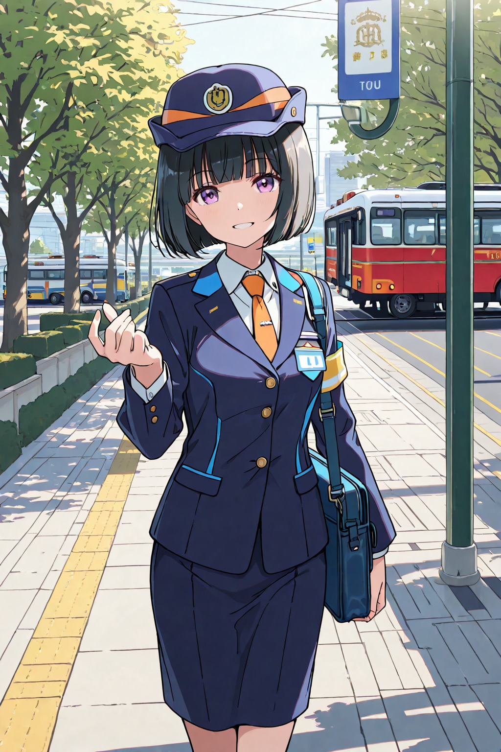 本日のバスはこちらになります