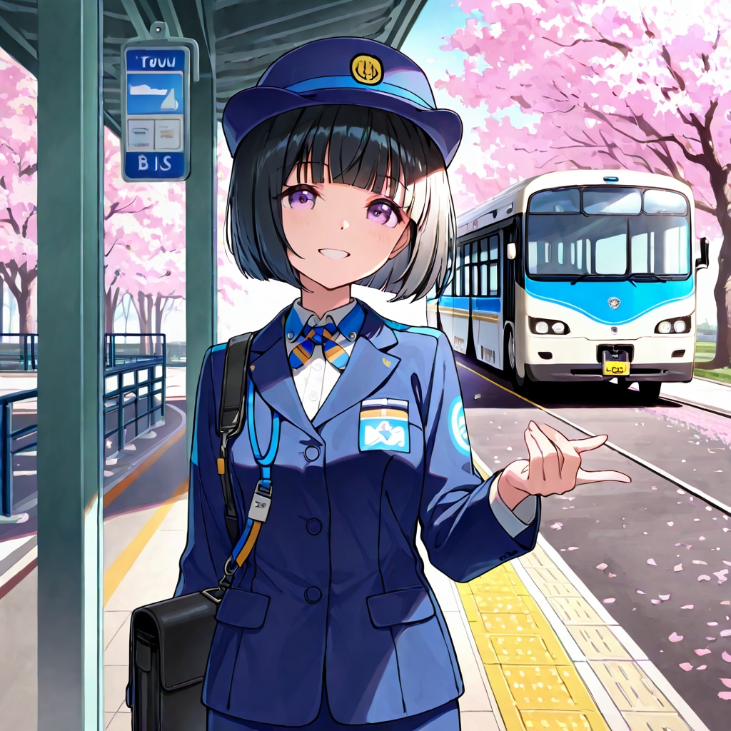 本日のバスはこちらになります