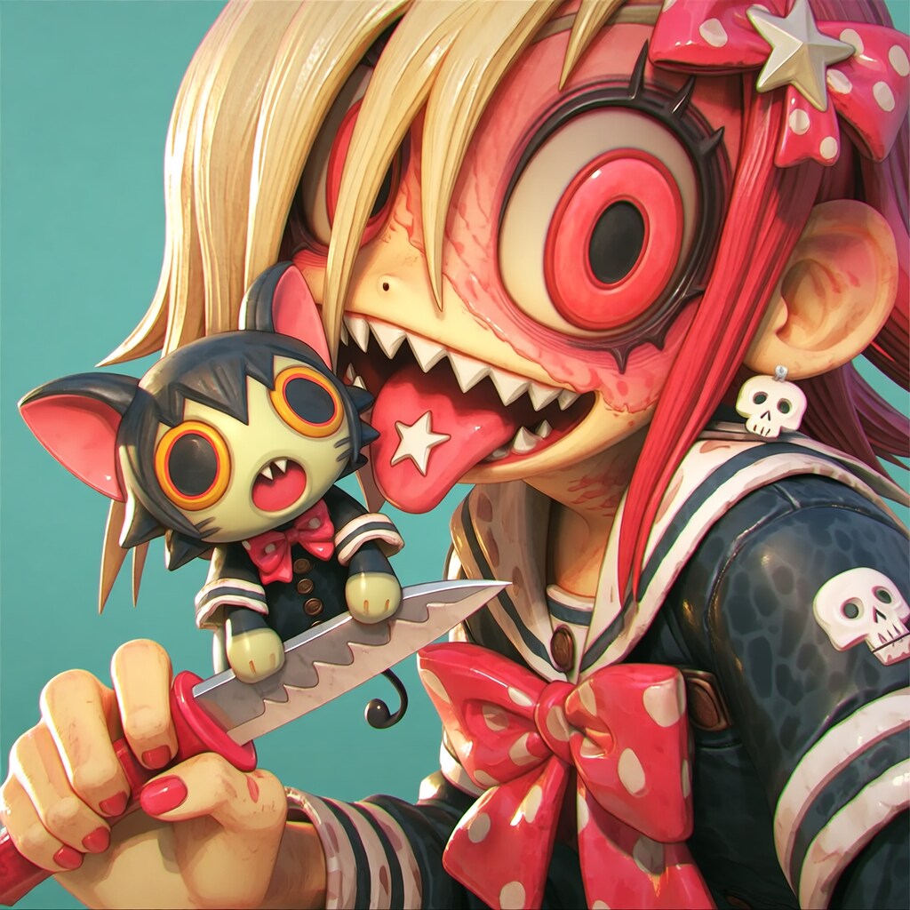 sharp teeth