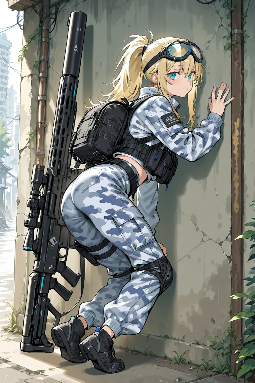 女兵士(未来兵器)