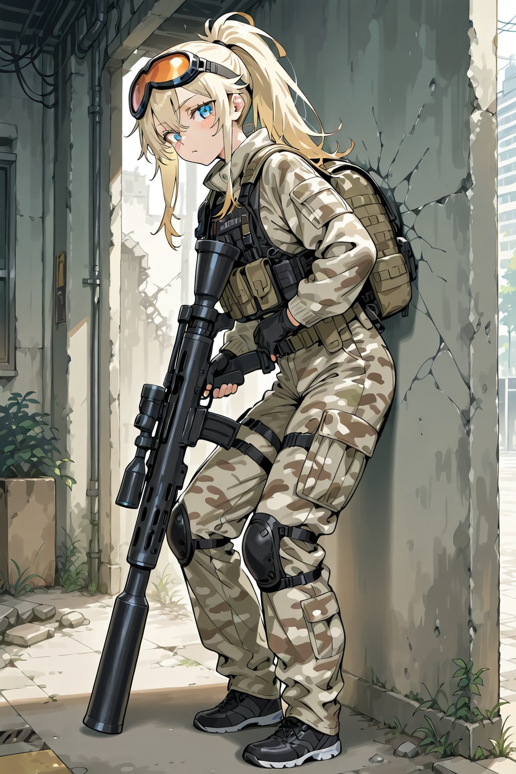 女兵士(未来兵器)