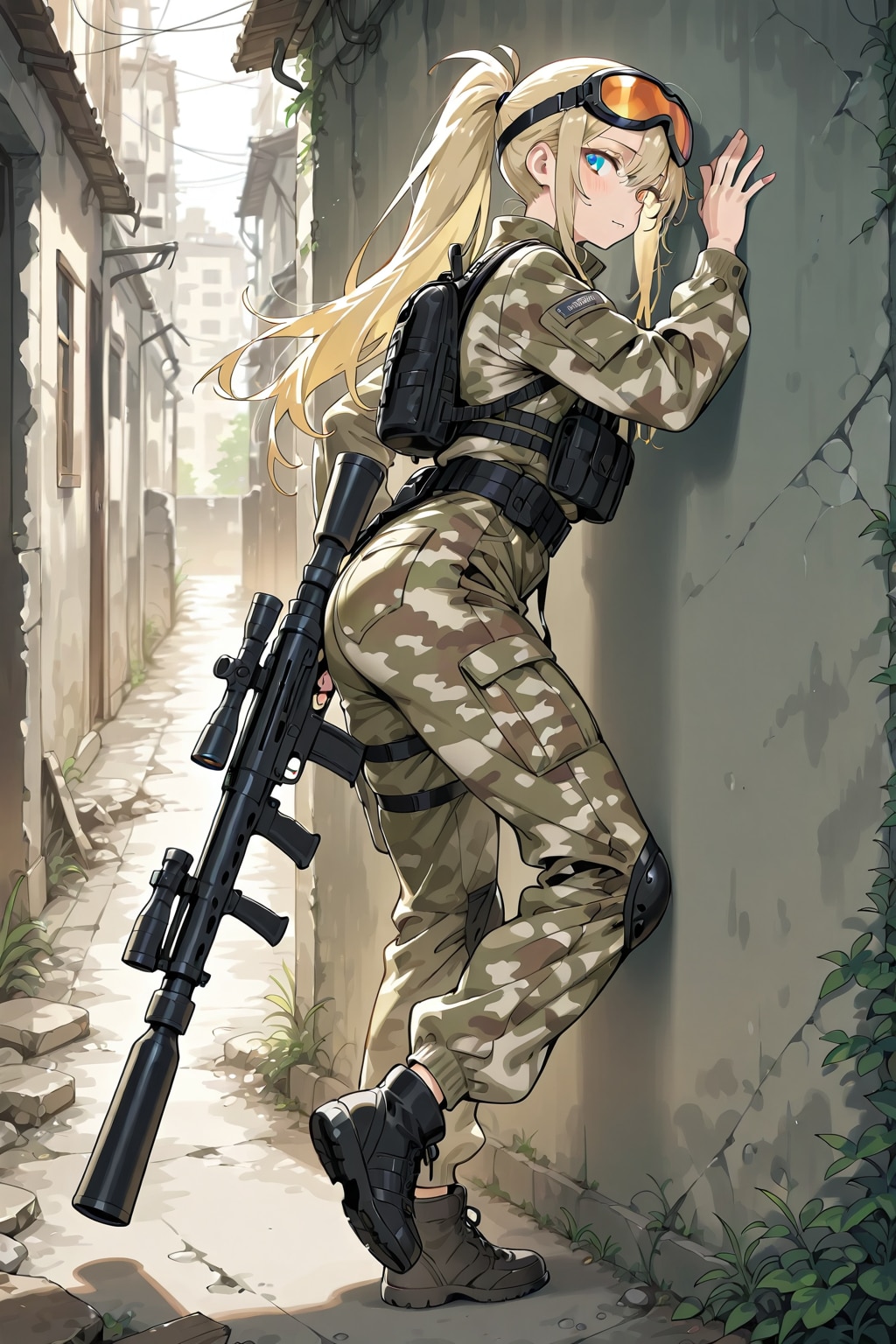 女兵士(未来兵器)
