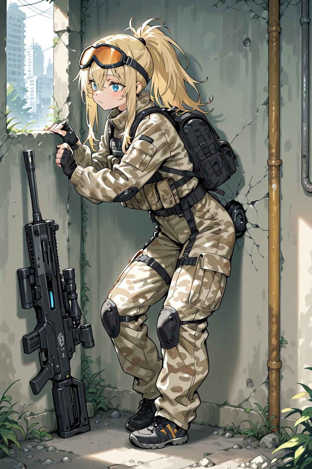 女兵士(未来兵器)