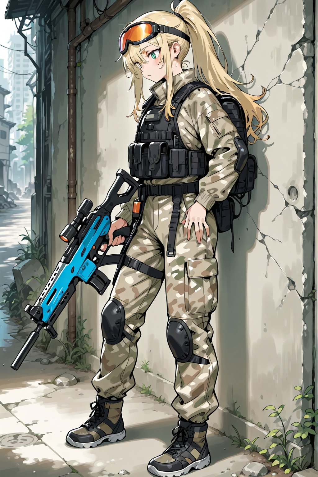 女兵士(未来兵器)