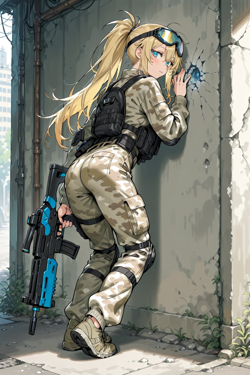 女兵士(未来兵器)