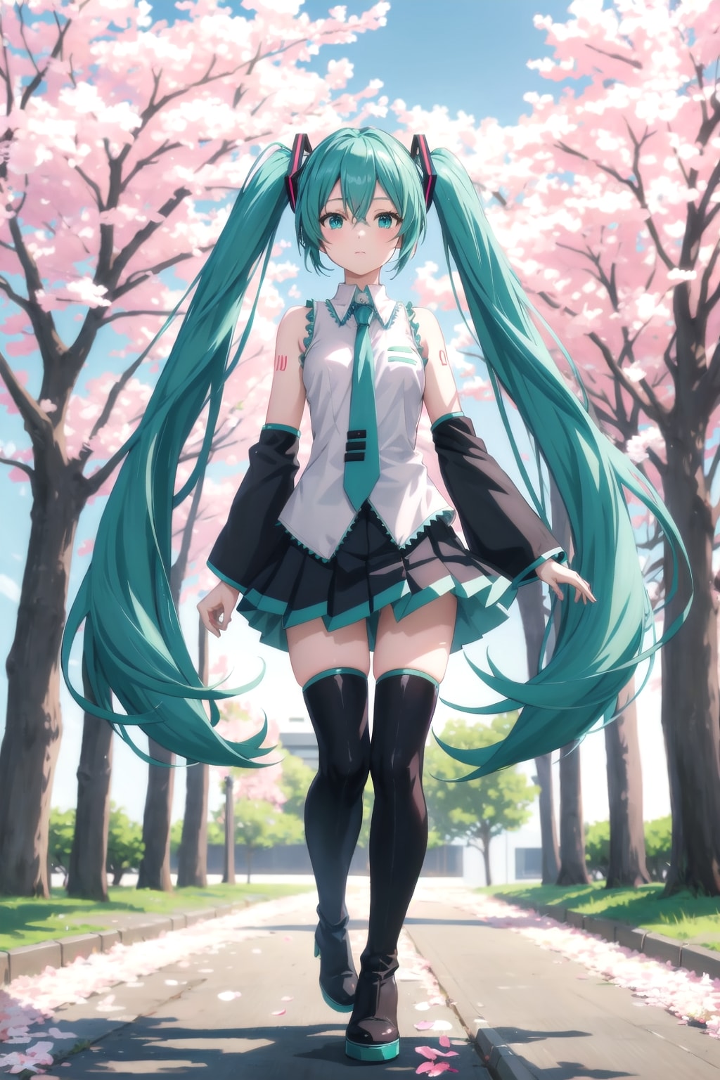 V4B 初音ミク 全身ショット