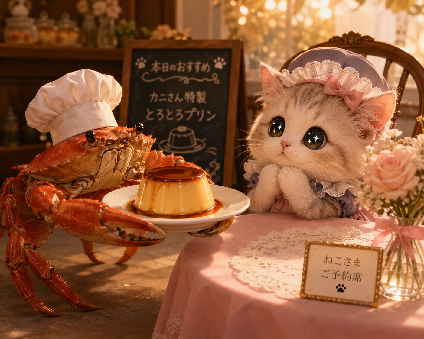 とってもおいしそうだにゃ🐾 | の人気AIイラスト・グラビア