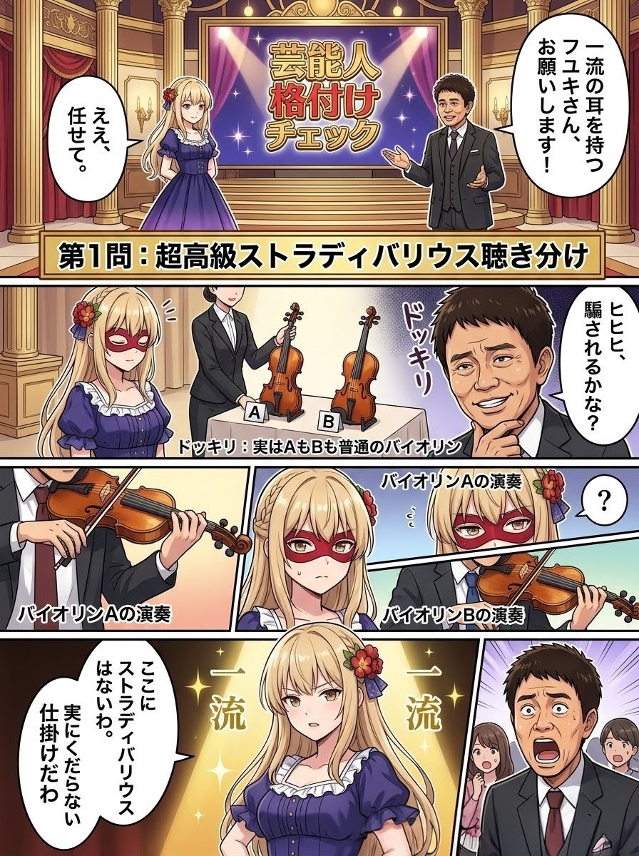フユキ頑張ります〜格付けチェック？編