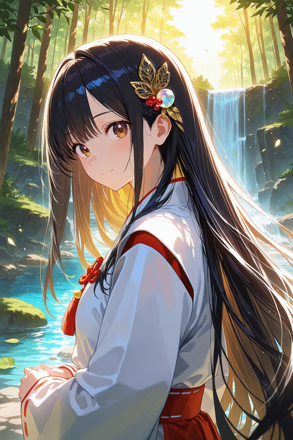 異世界神社の巫女さん（神楽さん）