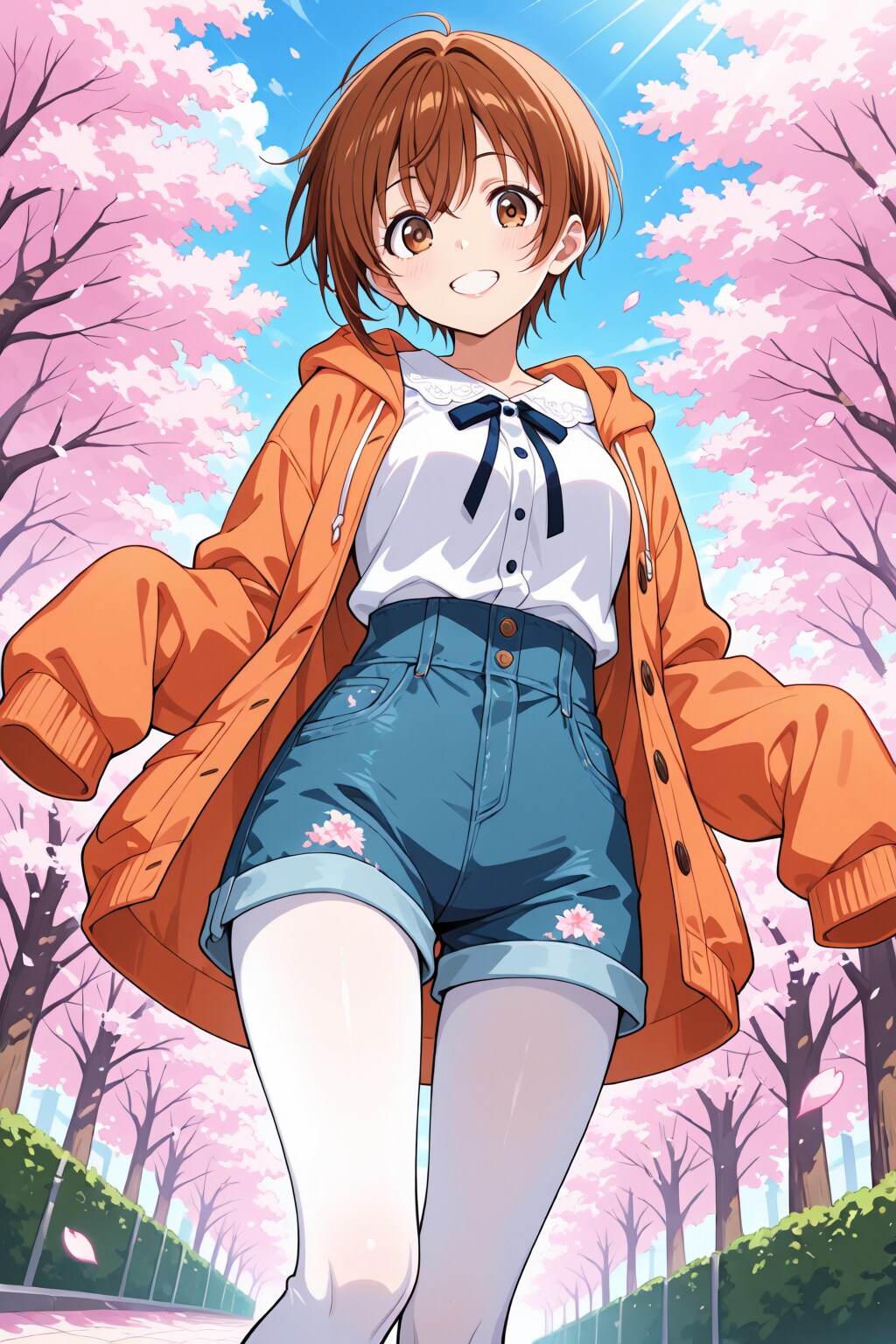 女の子と桜 2026　その１２