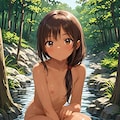 東欧森林地帯の不法居住者の少女 #3 4枚目