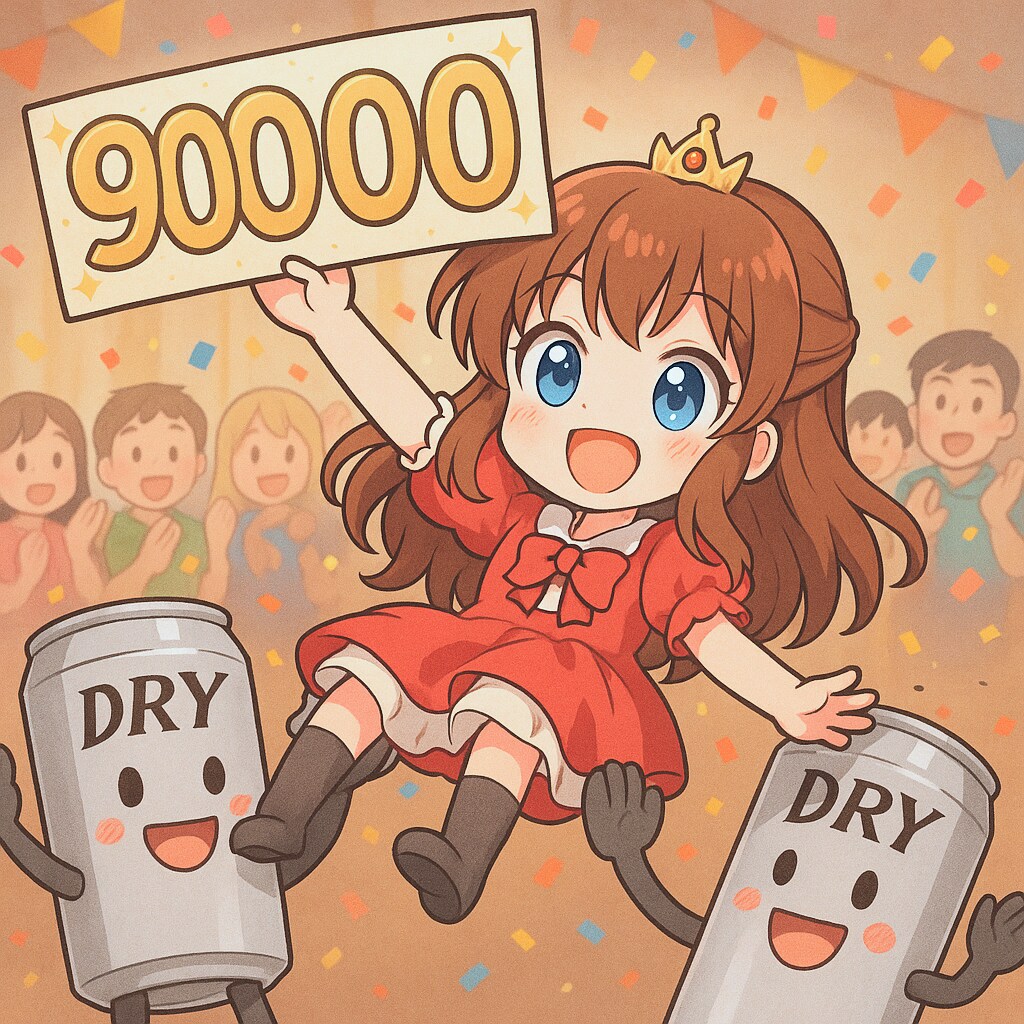 90000いいね達成🎉皆さまありがとうございます✨️