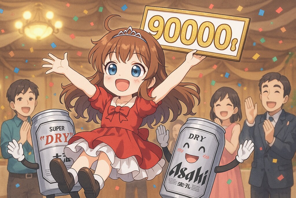 90000いいね達成🎉皆さまありがとうございます✨️