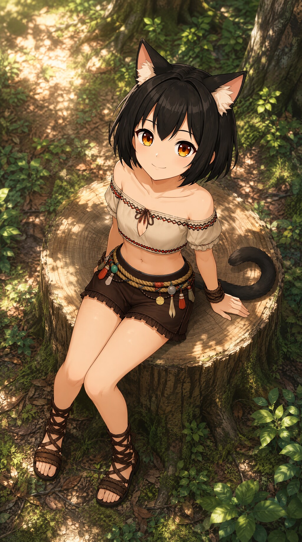 涼しくて気持ちいいにゃ♪