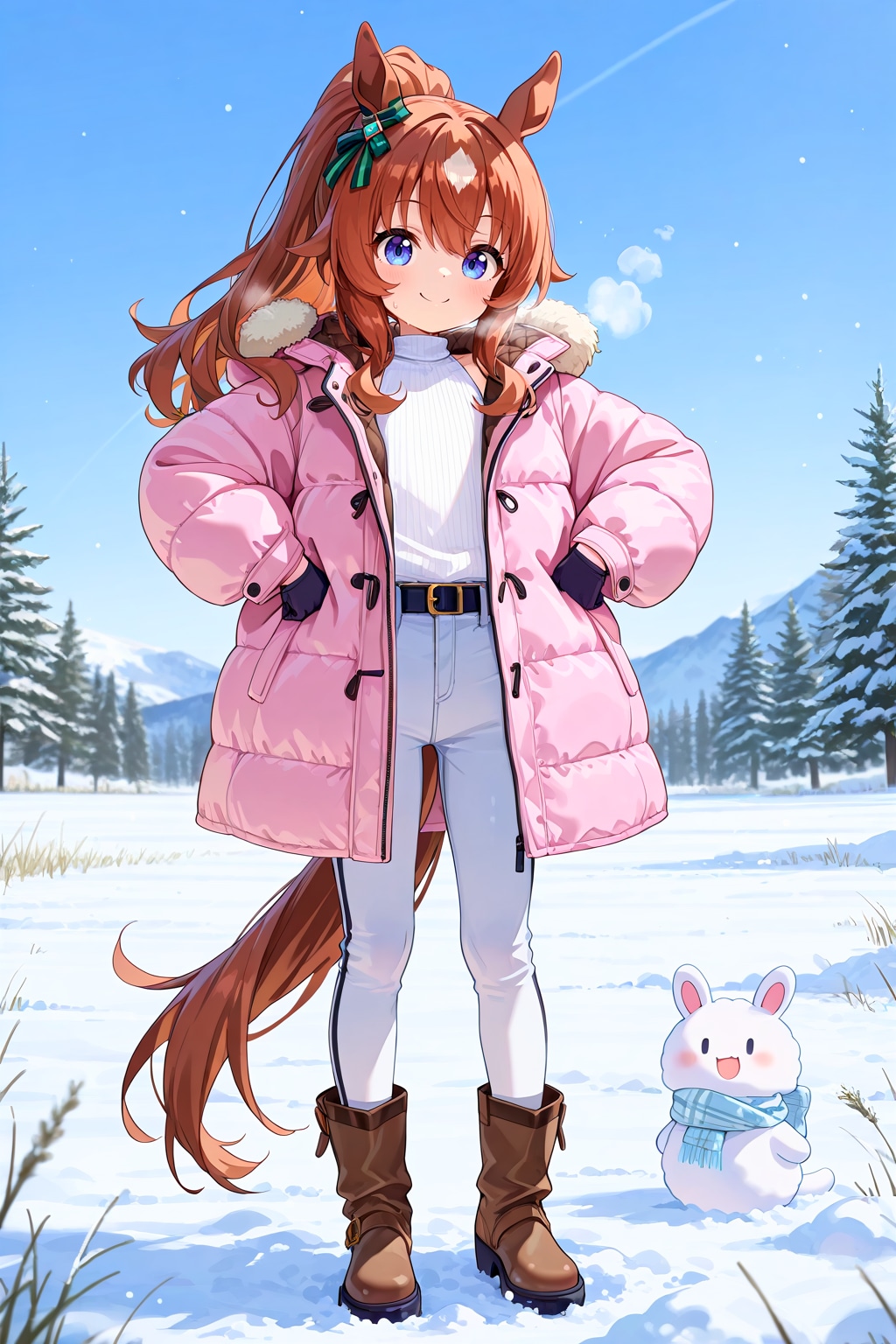 ケモミミ冬コーデ