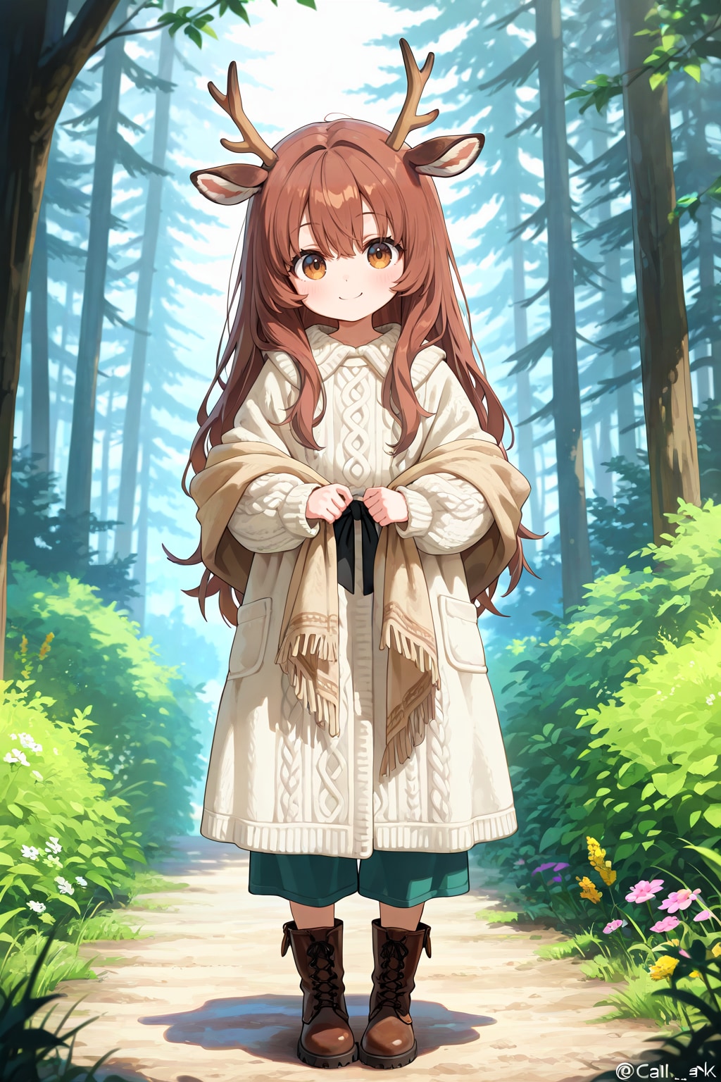 ケモミミ冬コーデ