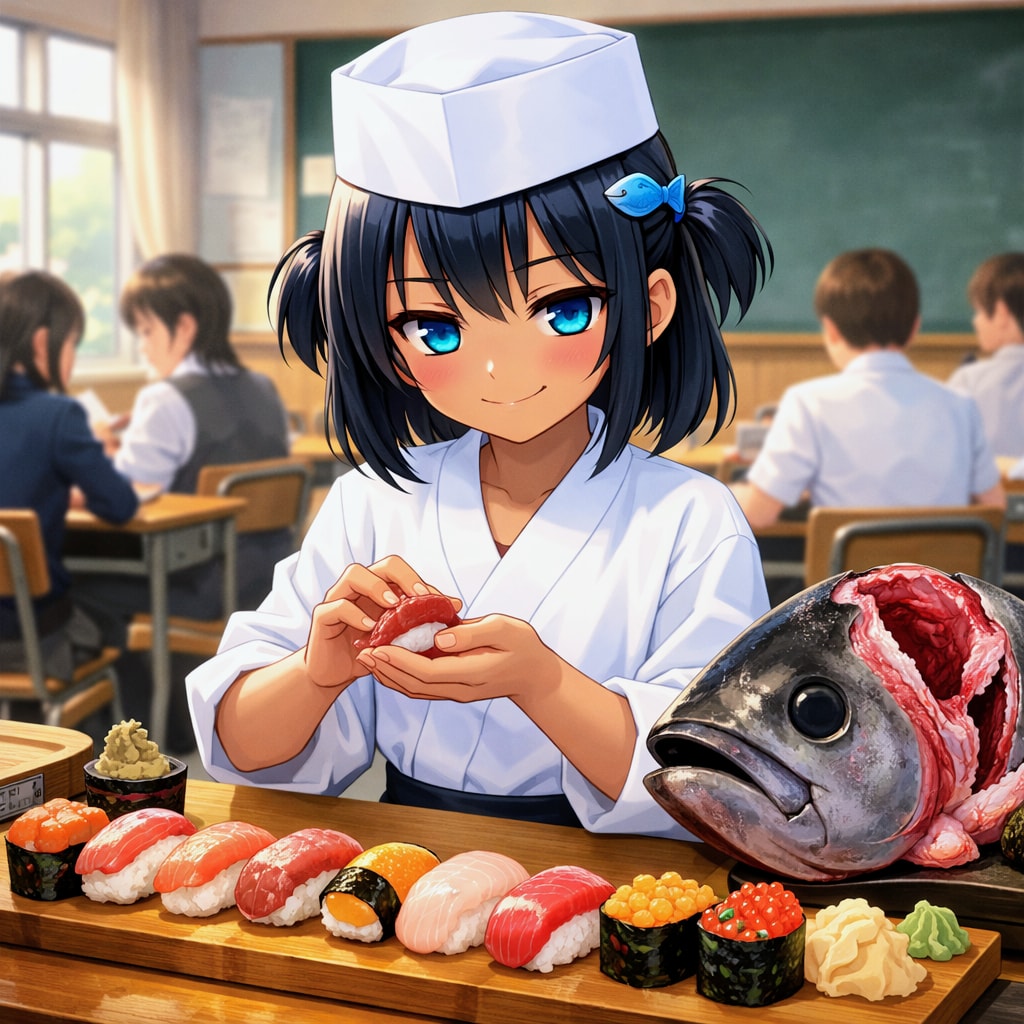 寿司職人のこなつちゃん