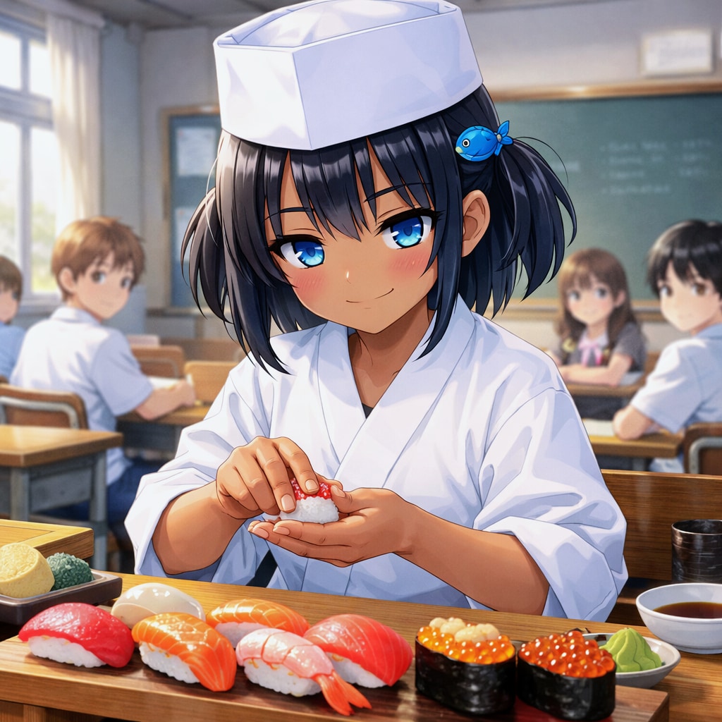 寿司職人のこなつちゃん