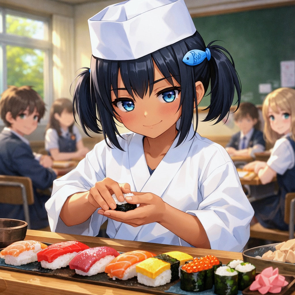 寿司職人のこなつちゃん