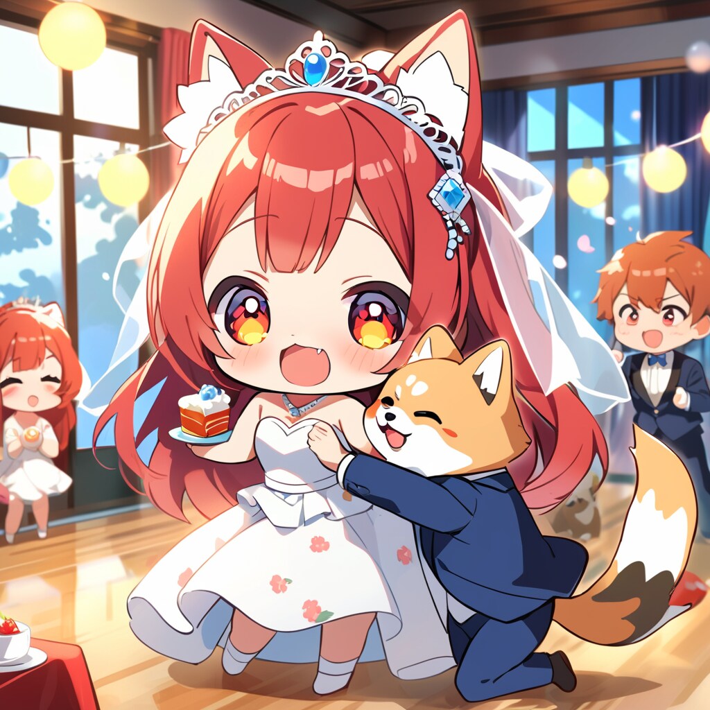 赤髪ちゃんと披露宴