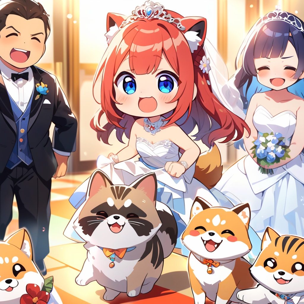 赤髪ちゃんと披露宴