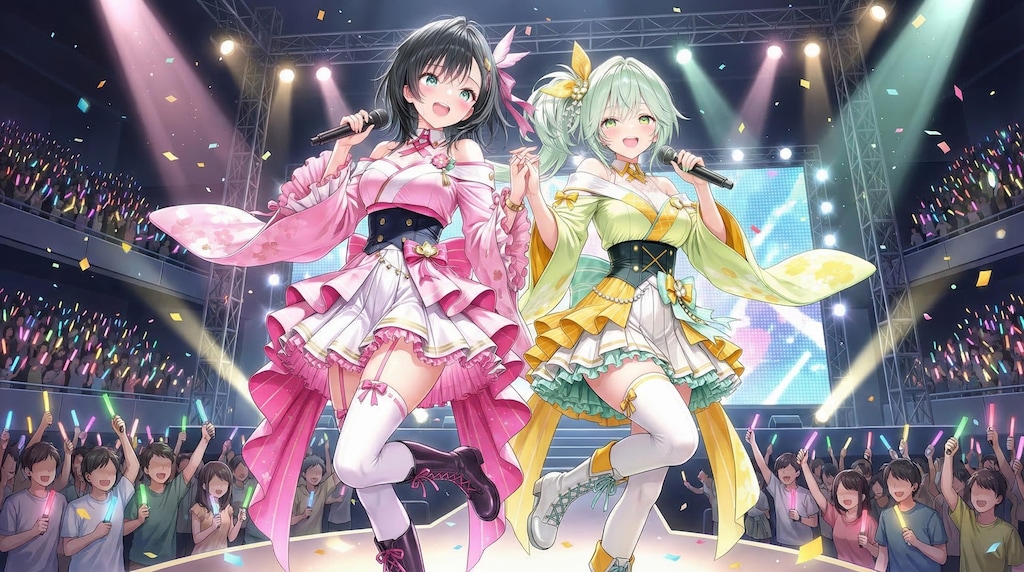 きみどりさんとライブ参戦