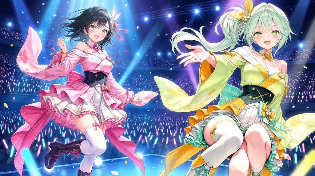 きみどりさんとライブ参戦