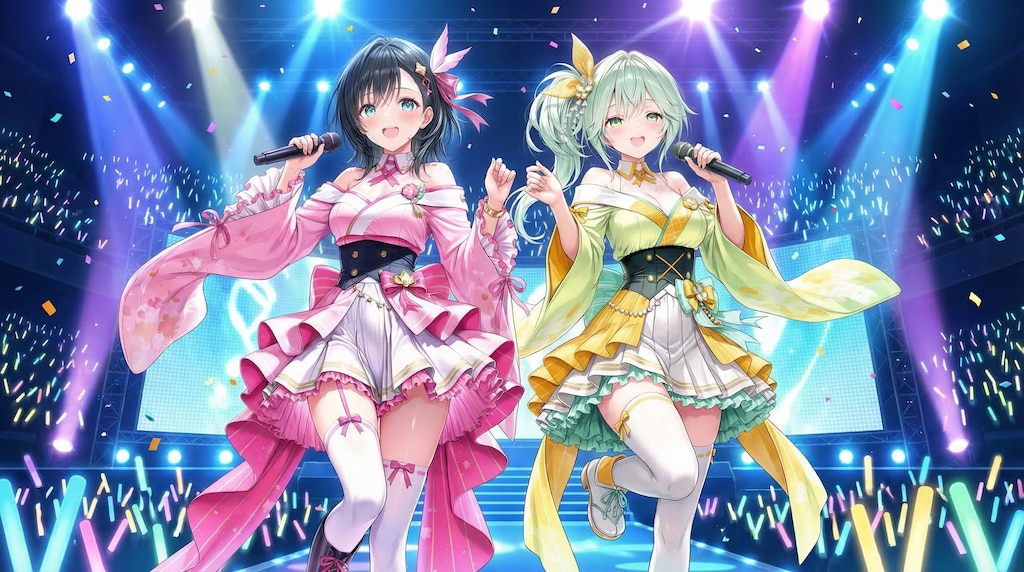 きみどりさんとライブ参戦