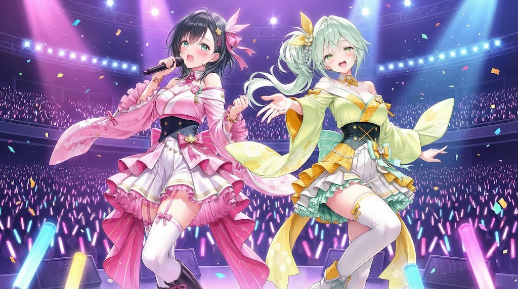 きみどりさんとライブ参戦