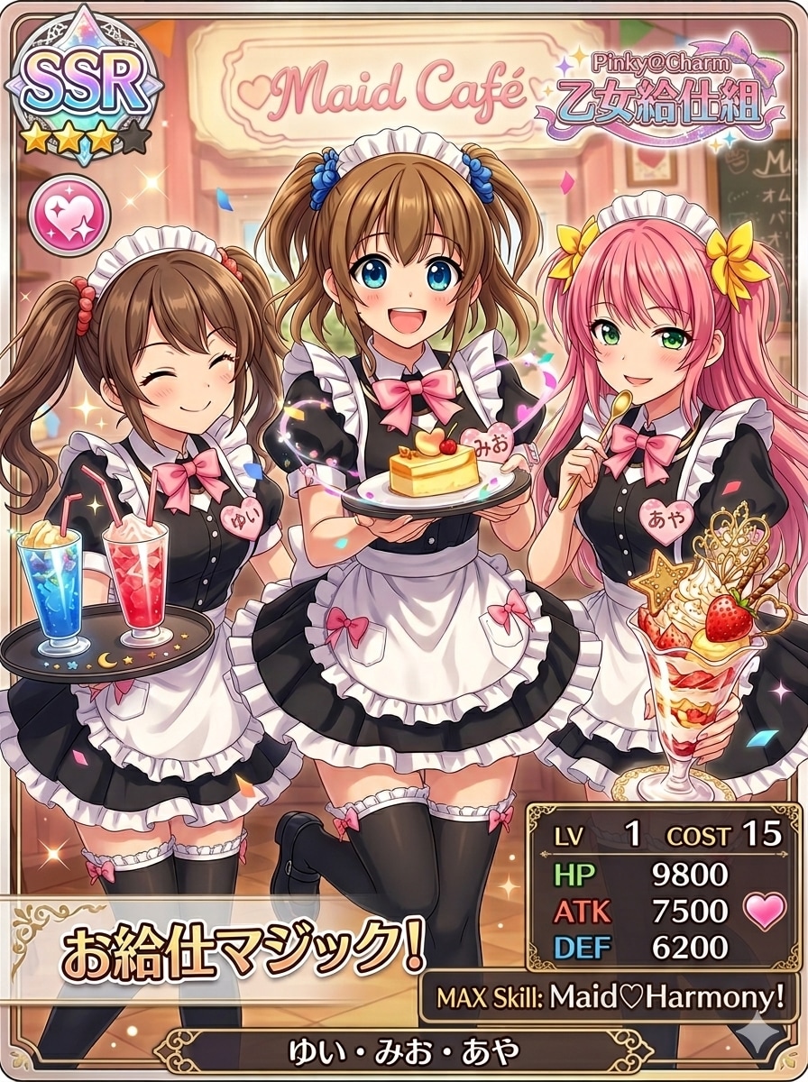 SSR給仕組✨ | の人気AIイラスト・グラビア