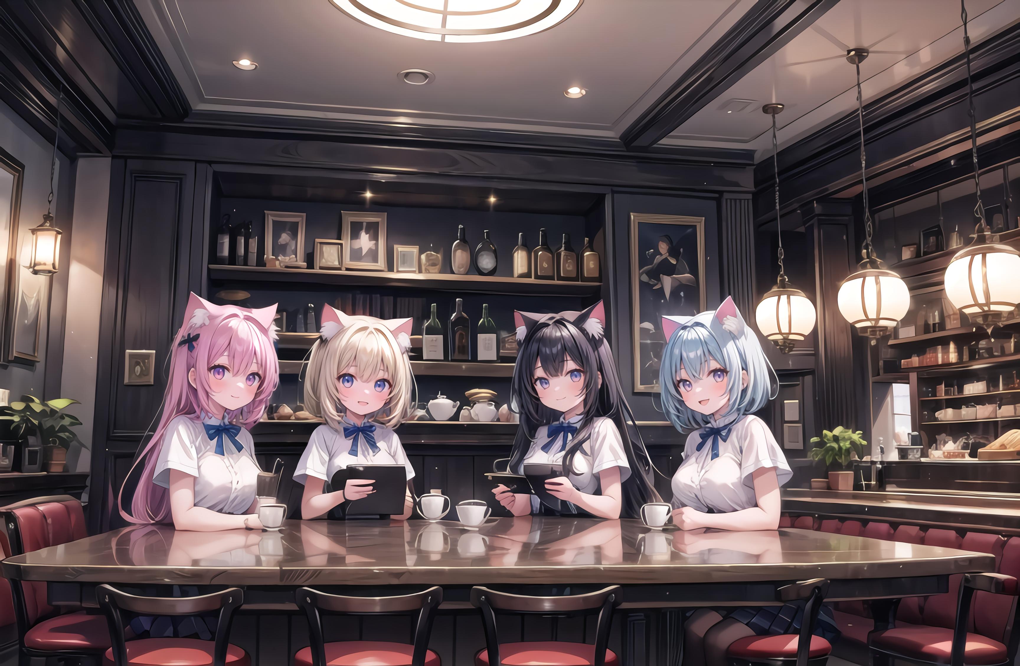 猫cafe3.5　休憩中
