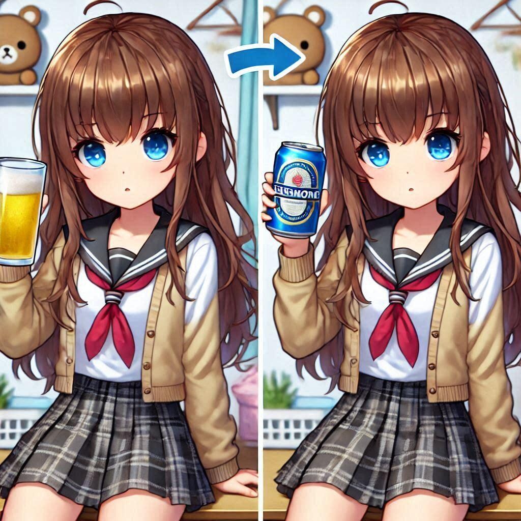 間違い探しだよ〜♪