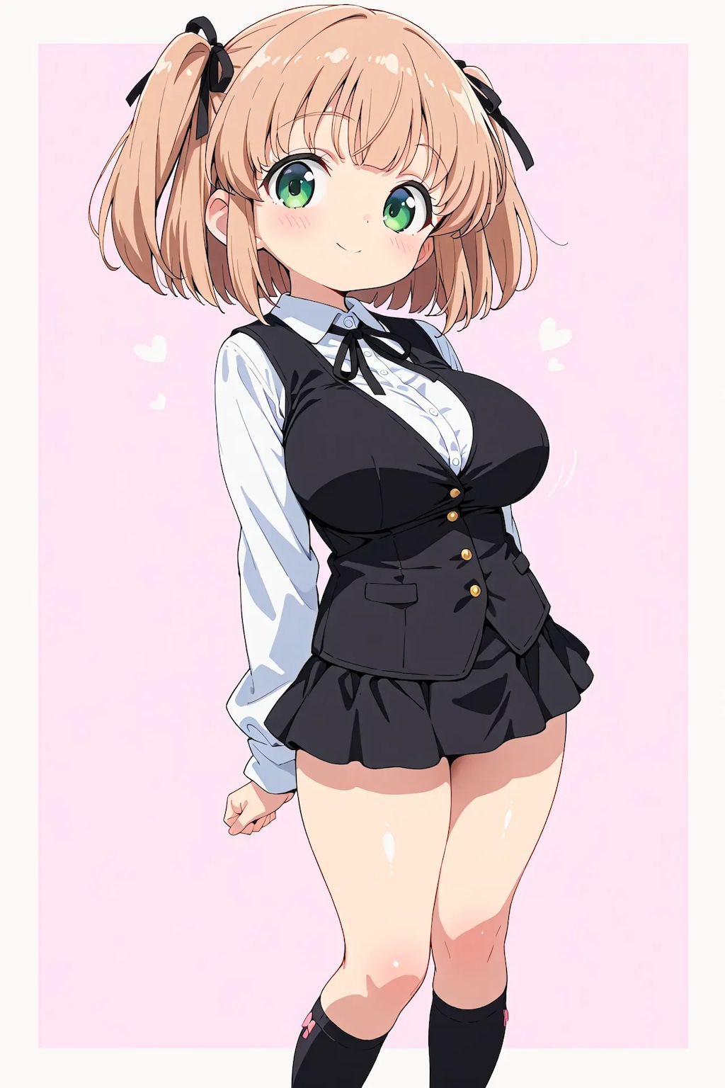 BARで働くこはるちゃん