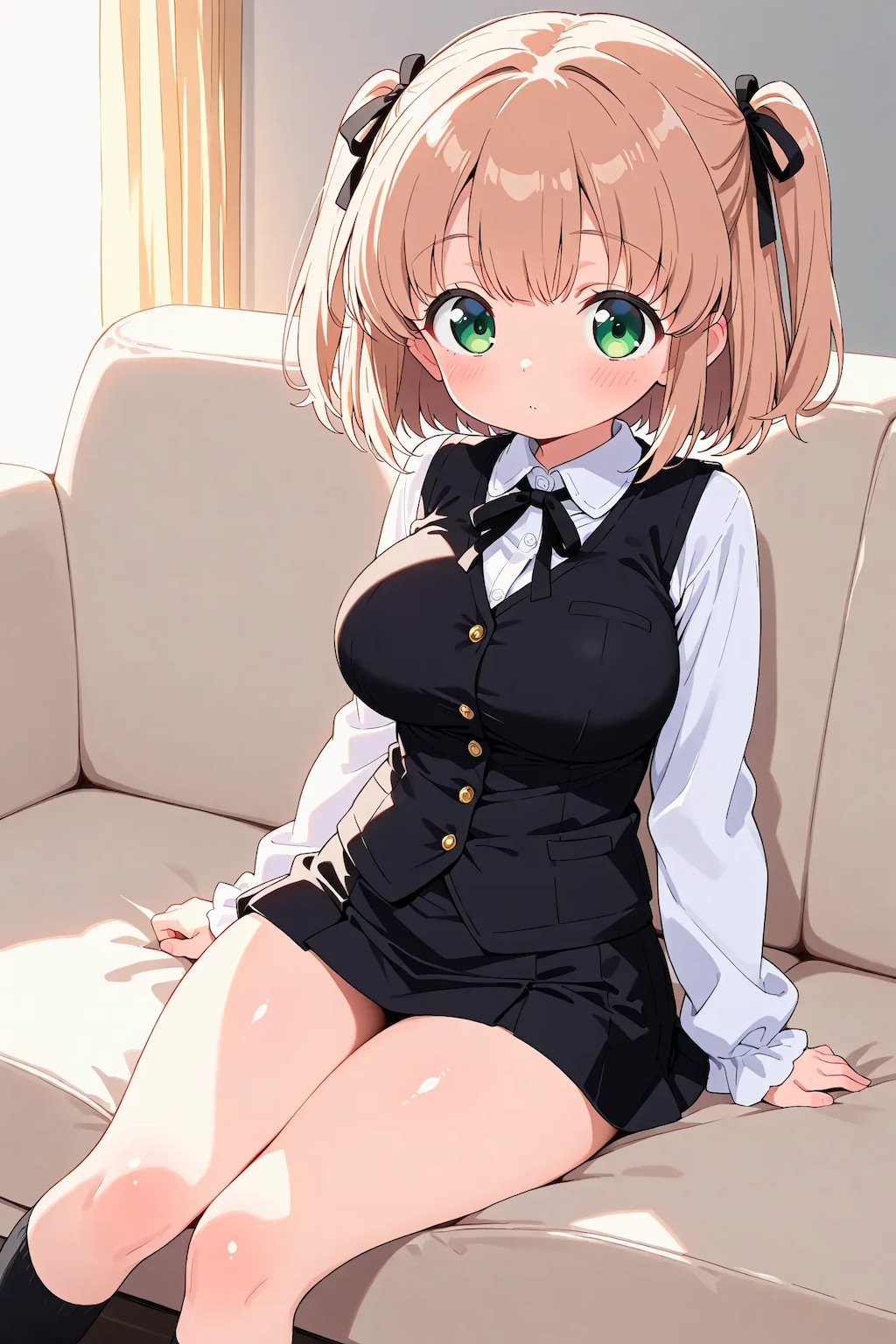 BARで働くこはるちゃん