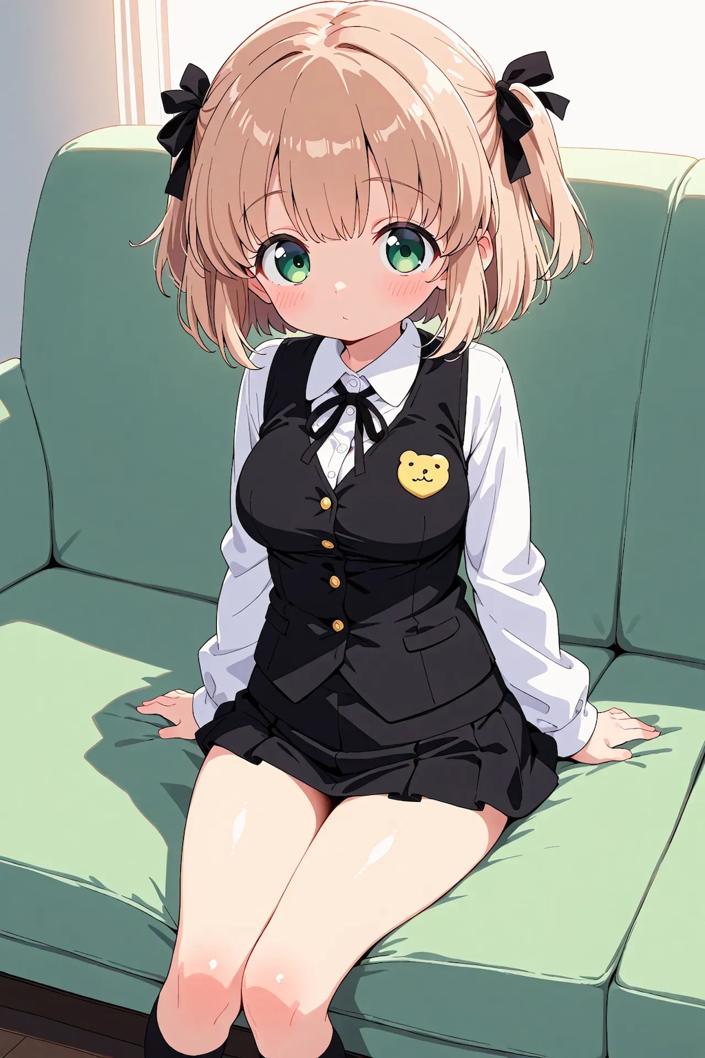 BARで働くこはるちゃん