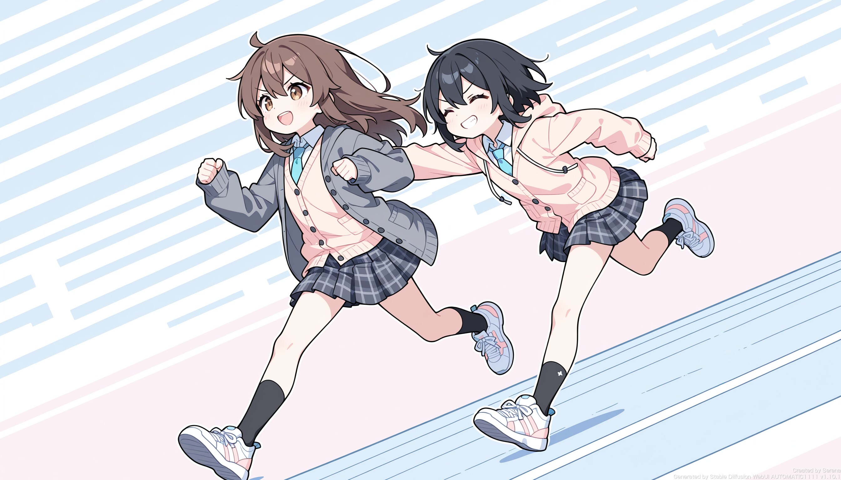 捕まえた！ | の人気AIイラスト・グラビア