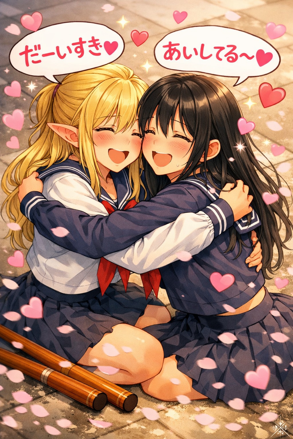 交差する刃、交差する感情（決闘の日　03）