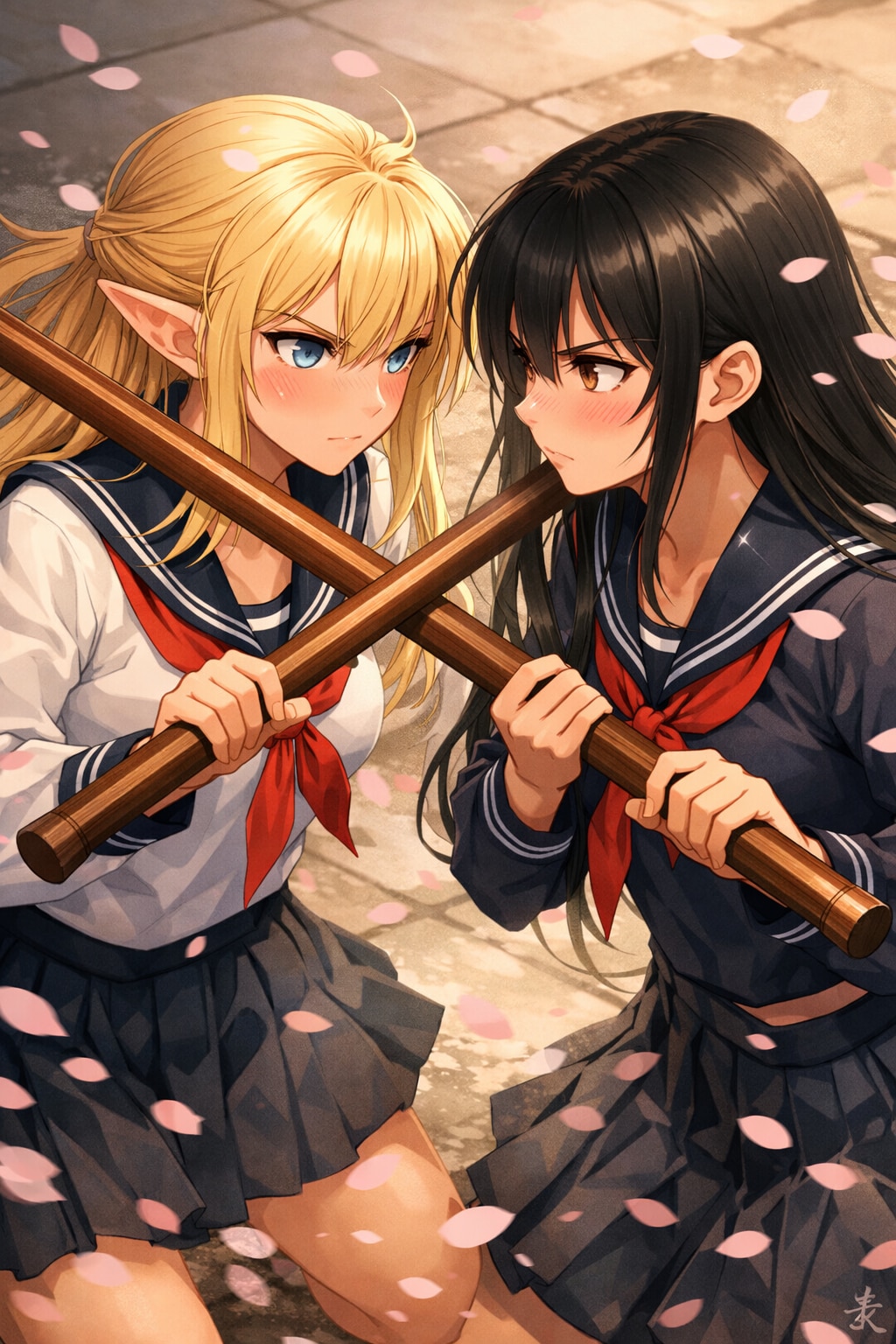 交差する刃、交差する感情（決闘の日　03）