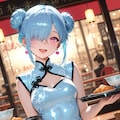 チーパオ 2枚目