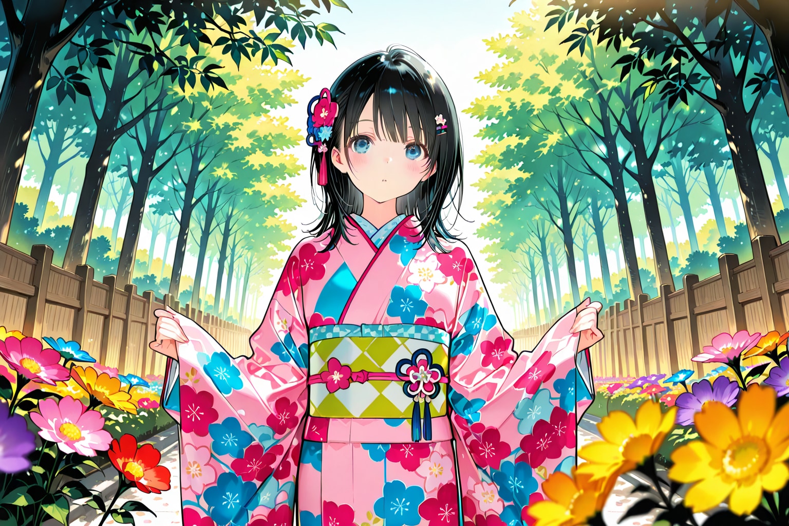 晴れ着(PHOENIX)(19) | の人気AIイラスト・グラビア