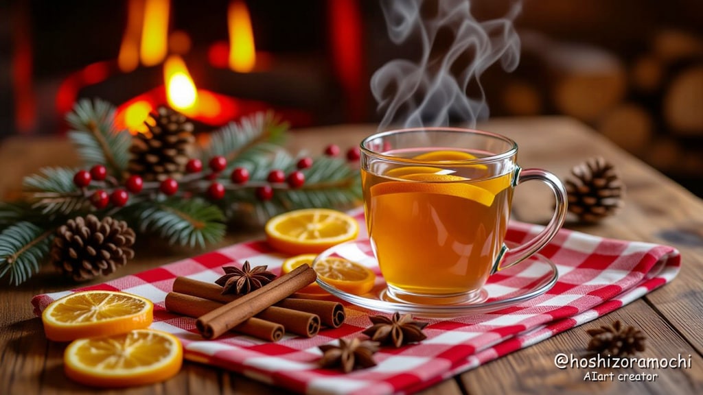 シナモンとスターアニスの芳香 ☕