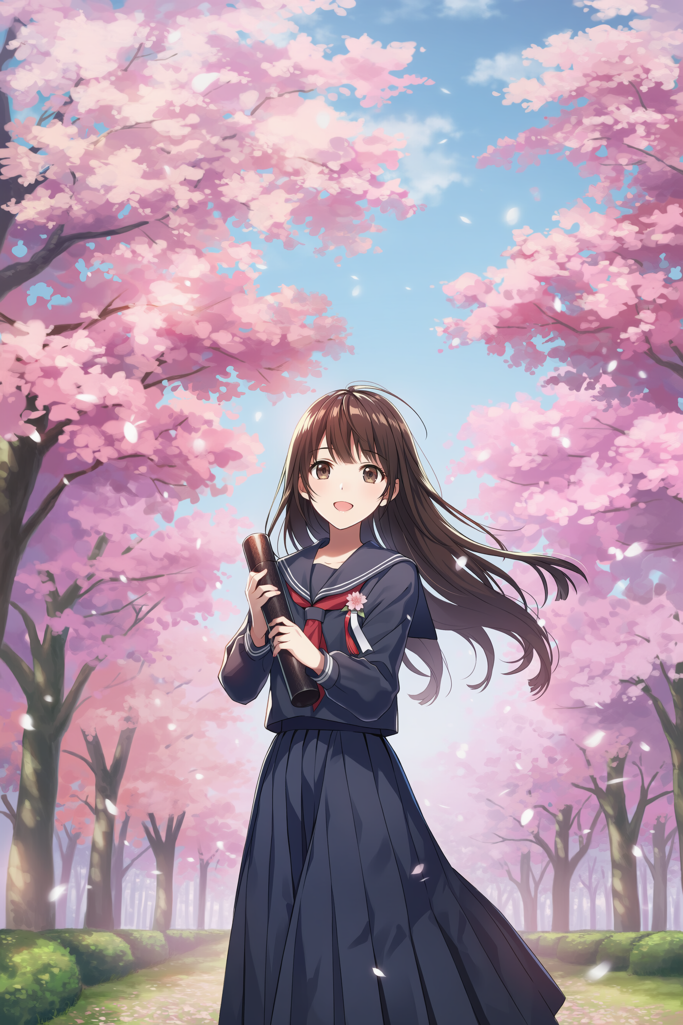 卒業 | の人気AIイラスト・グラビア